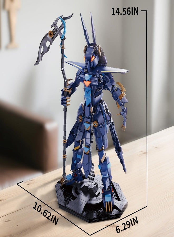 BNG Mech Building Sets for Adults,Robot Models Kits Collectible Toy,Cool Mecha Building Blocks,Creative Gift for Teens Boys 8+ (997 PCS) - Image 2